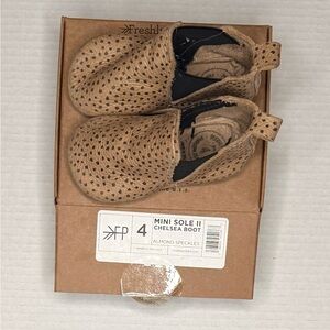 Freshly Picked Speckled Tan Kids Boots